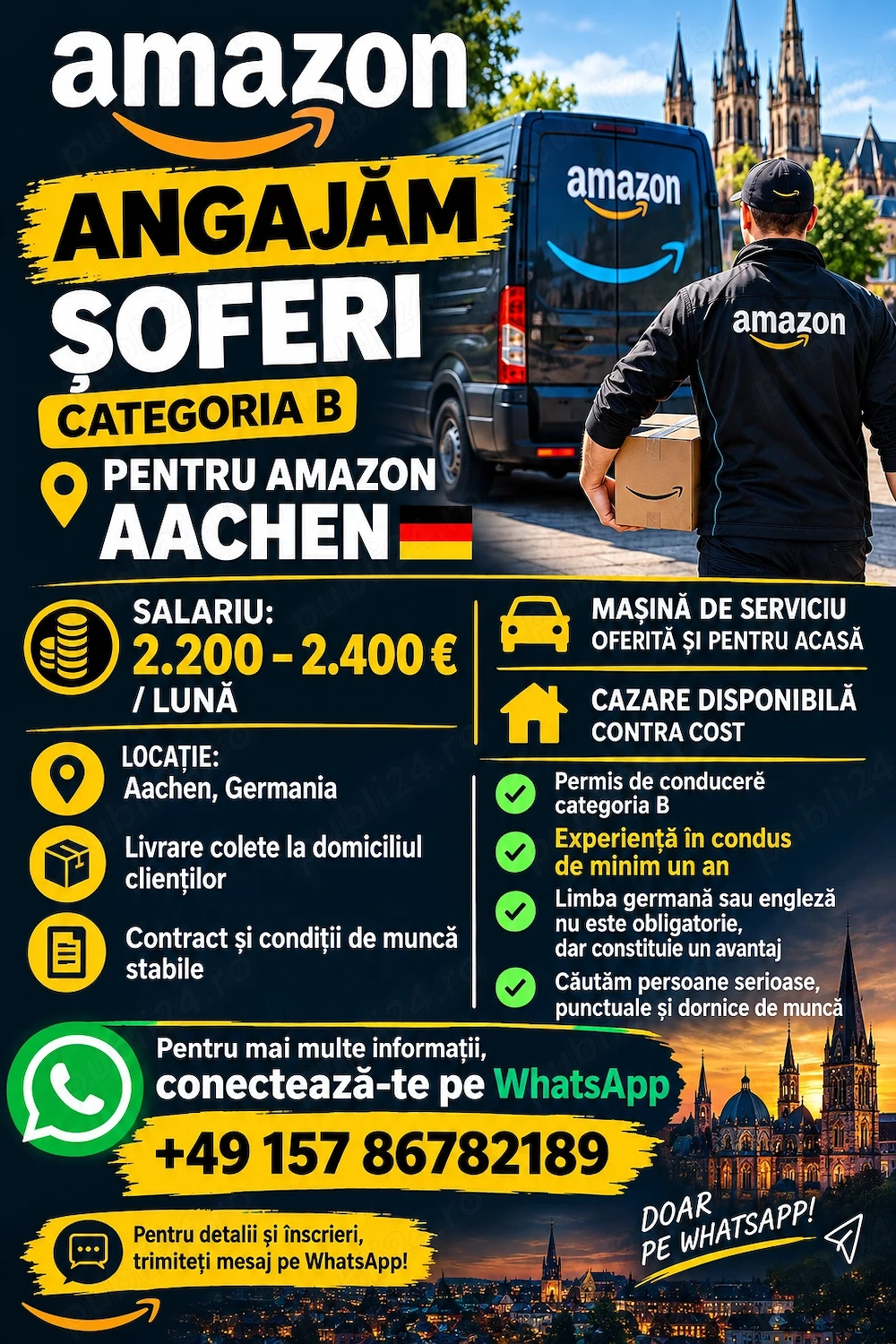 Șoferi Amazon Germania 
