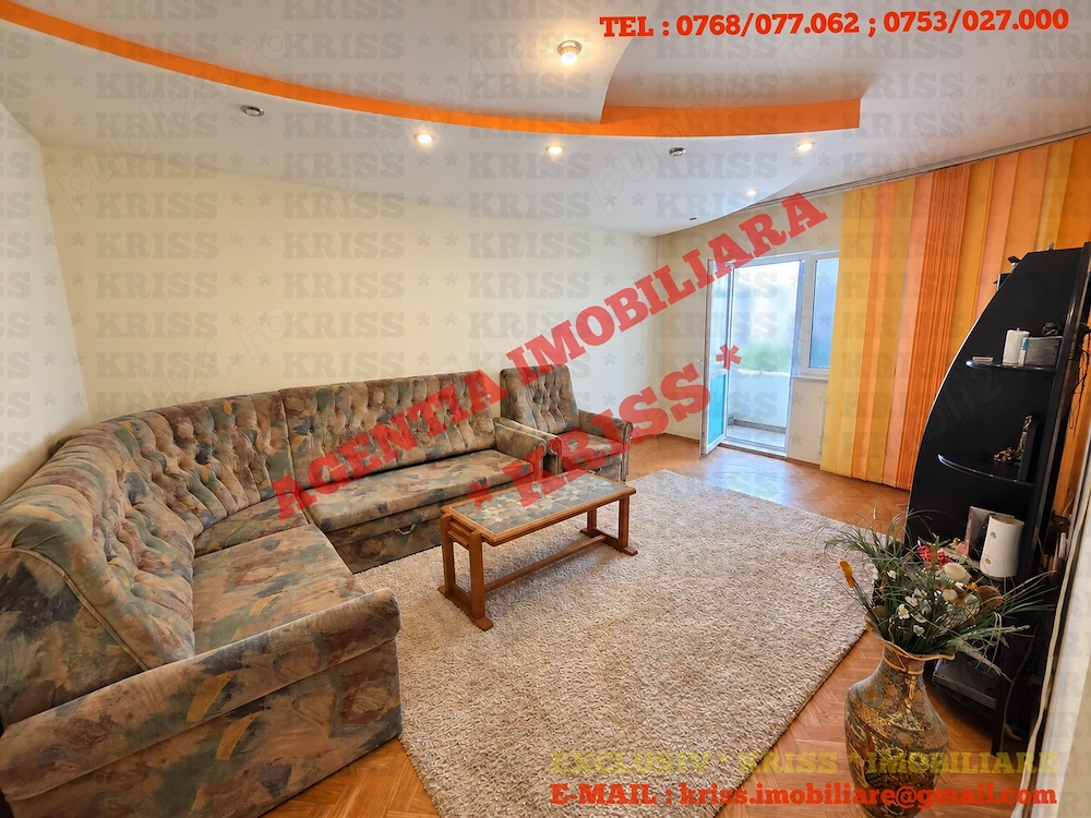 Super OFERTĂ! Apartament 3 Camere Tudor Vladimirescu Confort 1 Decomandat 2 Băi 2 Balcoane Centrală 