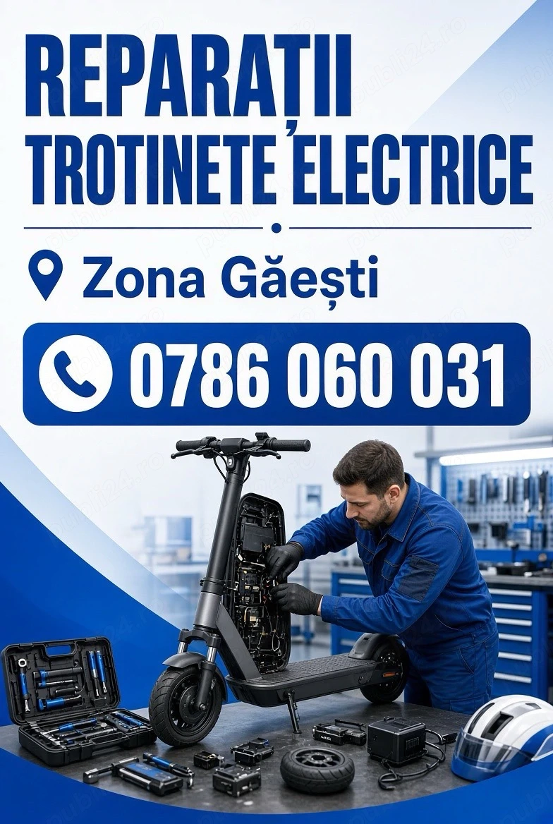 reparatii trotinete electrice