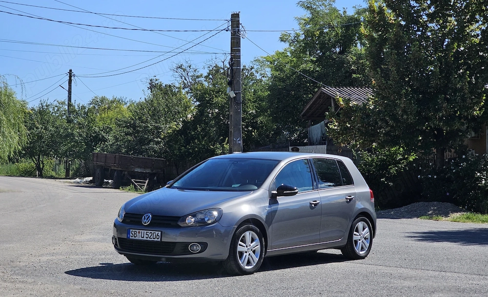 VW Golf 6 1.4TSI MATCH Navigatie ÎncălzireScaune Bluethoot DubluClima SenzoriParcare Euro5 