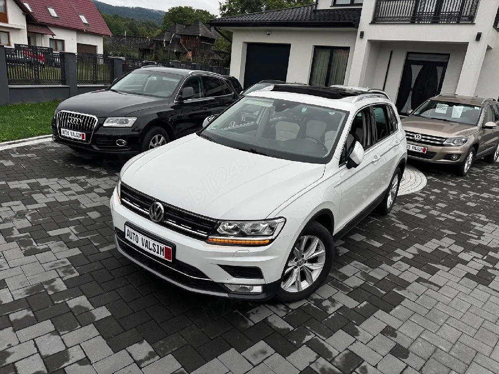 VW Tiguan 2017, 2.0 Tdi, panorama, bord digital, leduri, import Germania