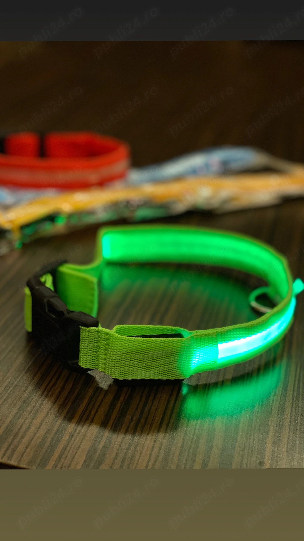 Zgarda Led pentru caini 