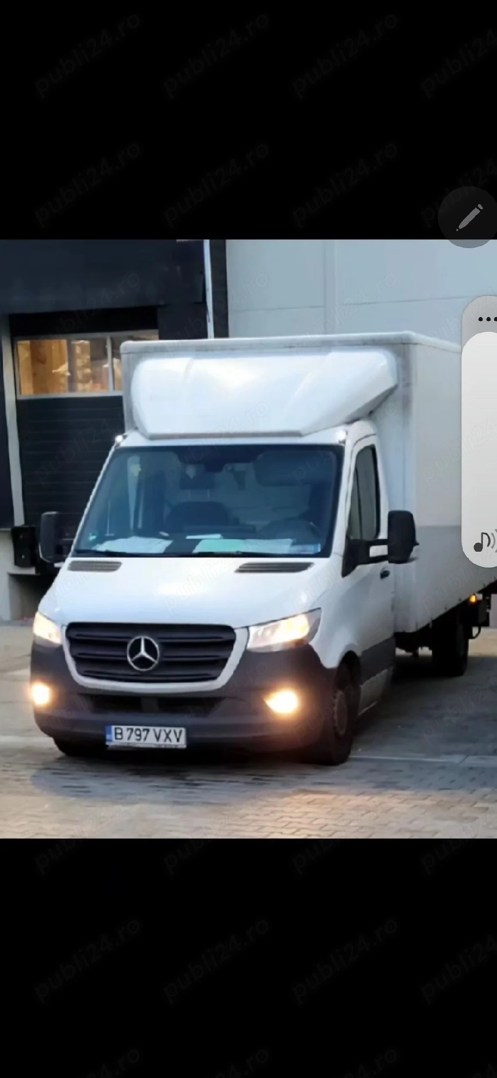 Mercedes Sprinter 2021 - cub, lift, 8 paleti - merita vazuta