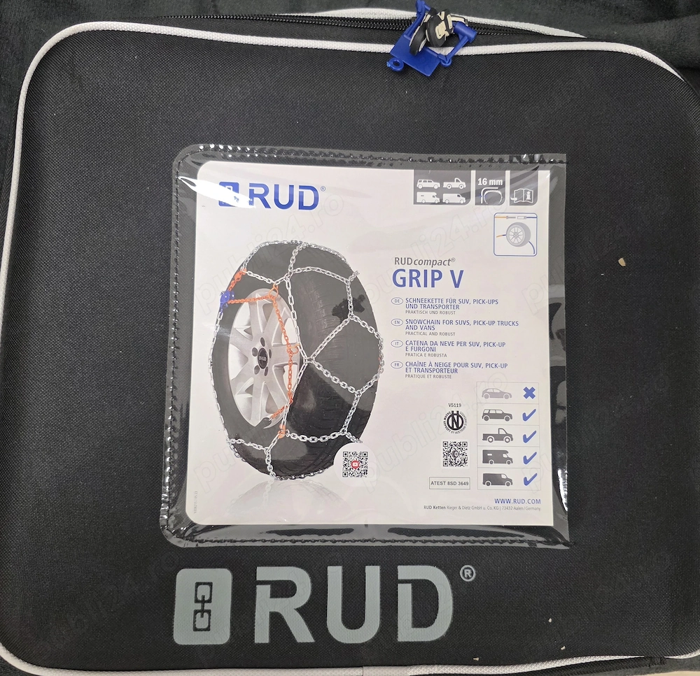 Set lanțuri GRIP V pentru diverse dimensiuni 
