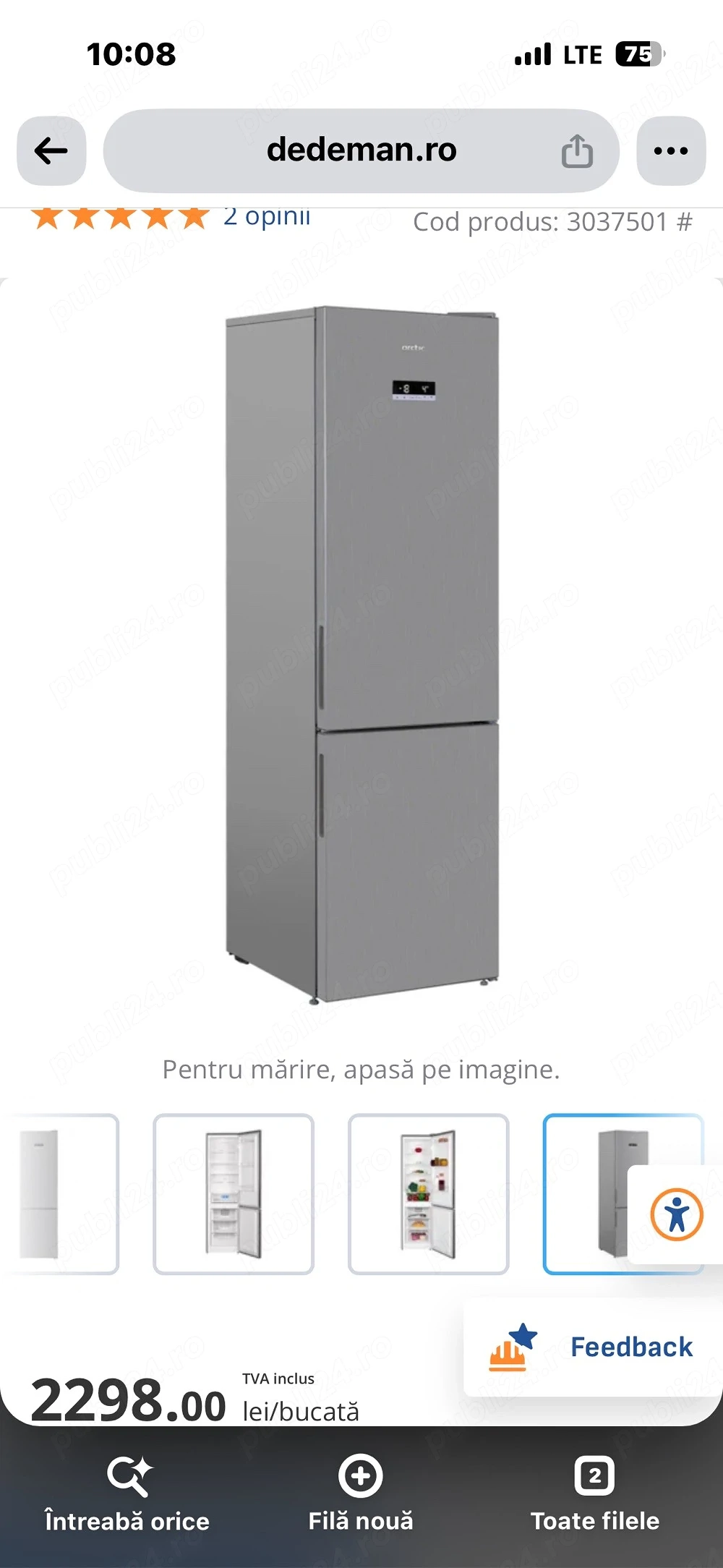 Combina frgirifica arctic full no frost