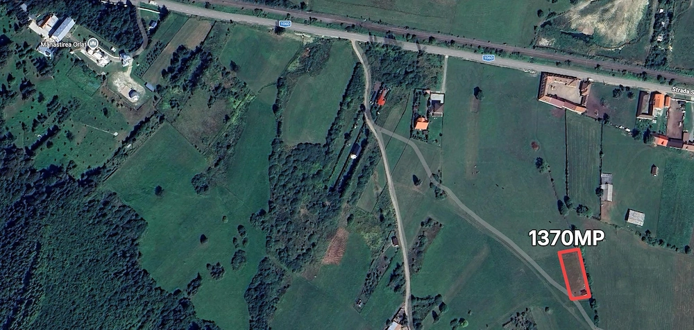 Teren imprejmuit, 1300mp zona Orlat