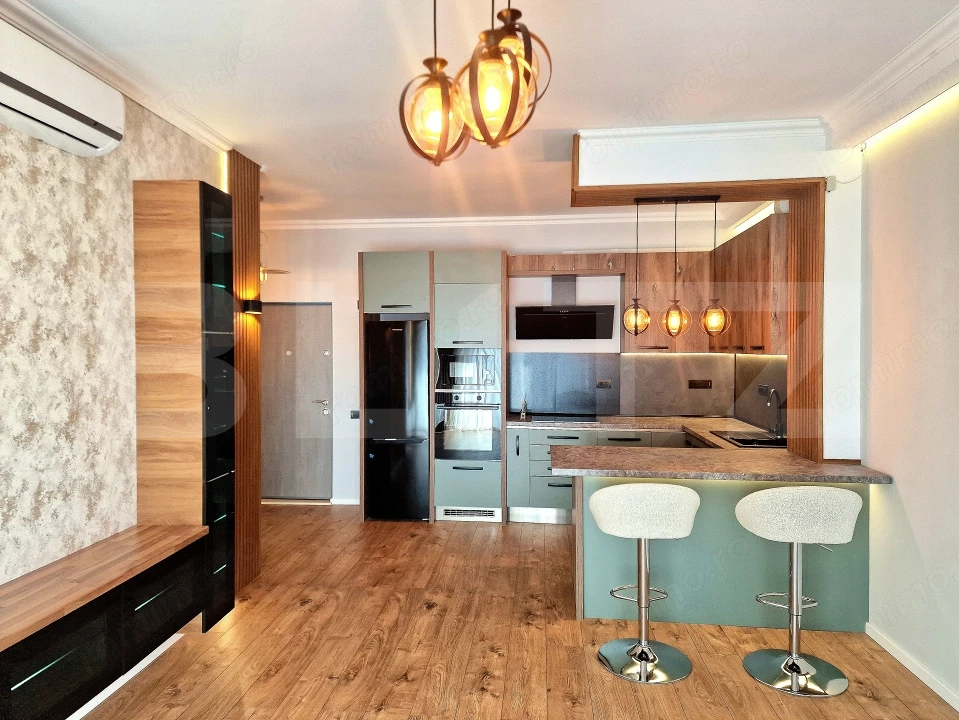 Apartament nou cu 2 camere, terasa, parcare subterana, Eroilor Residence