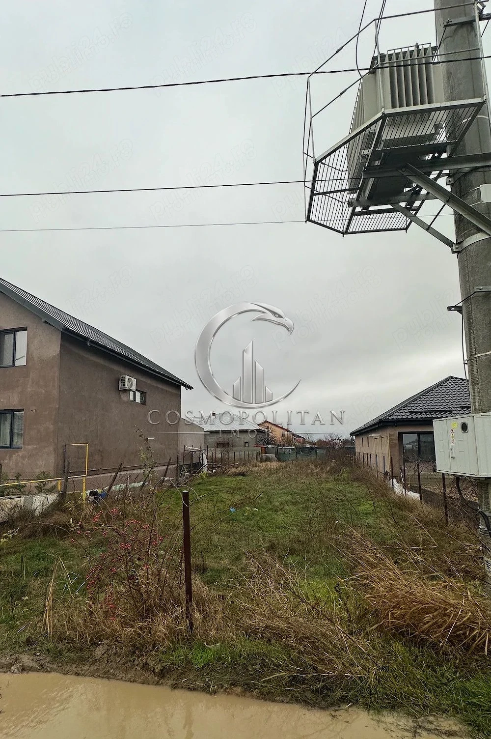 Loc pentru constructie casa ~ comuna Maracineni/BZ – primarie ~ 400mp