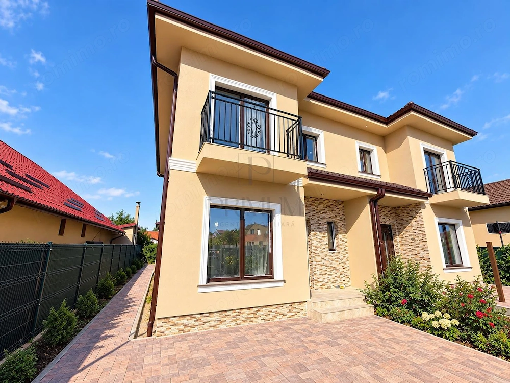 Duplex P+1 cu 116 mp utili, curte generoas #259;  #537;i 3 locuri de parcare – Mo #537;ni #539;a Nou