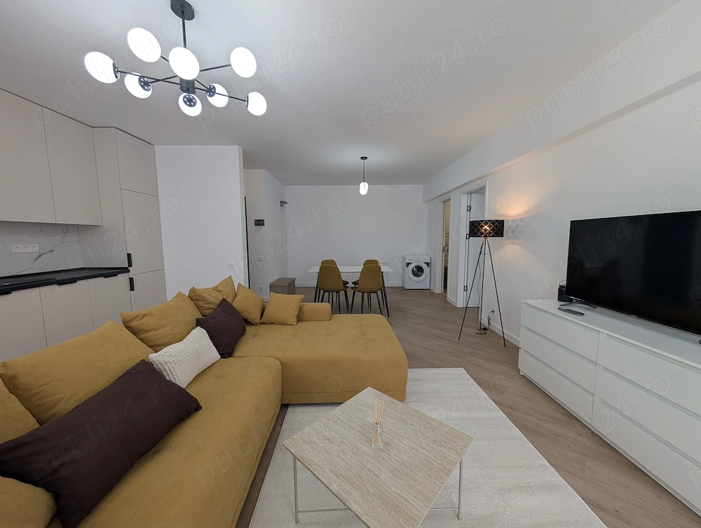 Apartament 2 camere, mobilat, parcare, lift, prima inchiriere, zona Tineretului