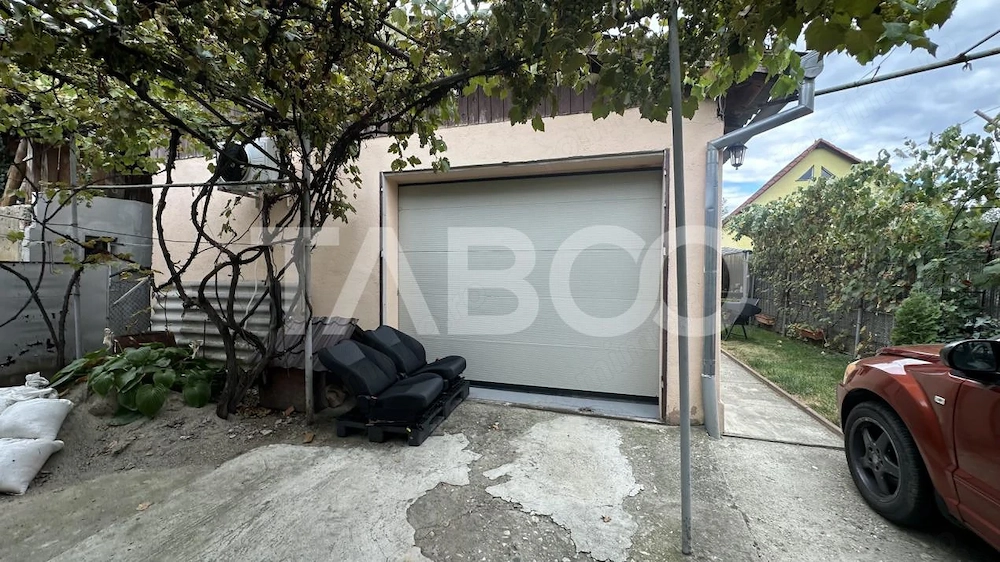 Garaj pretabil detailing auto sau tamplarie de inchiriat renovat Sibiu