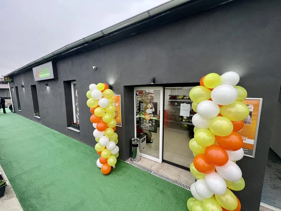 De vanzare - Magazin alimentar + imobil + echipamente