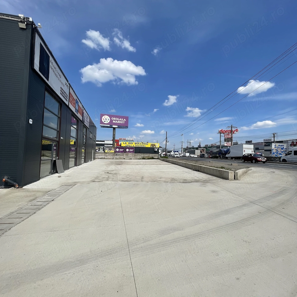 Spații comerciale de închiriat   Afumați, 1200mp , vizavi de Complexul Doraly