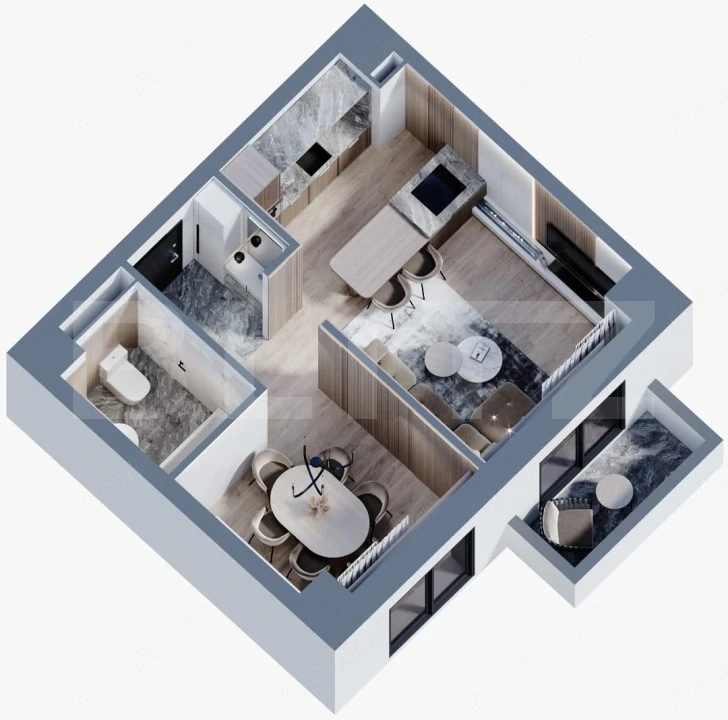 APARTAMENT 1 CAMERA INTR UN COMPLEX REZIDENTIAL NOU IN IASI !! 