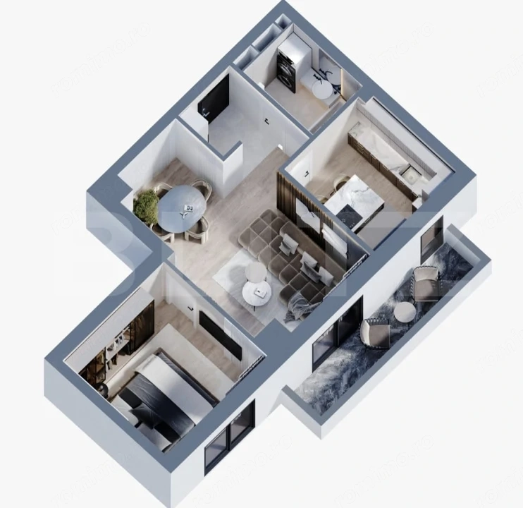 Apartament MODERN 2 camere intr un Complex Rezidential NOU la un SUPER PRET !! 
