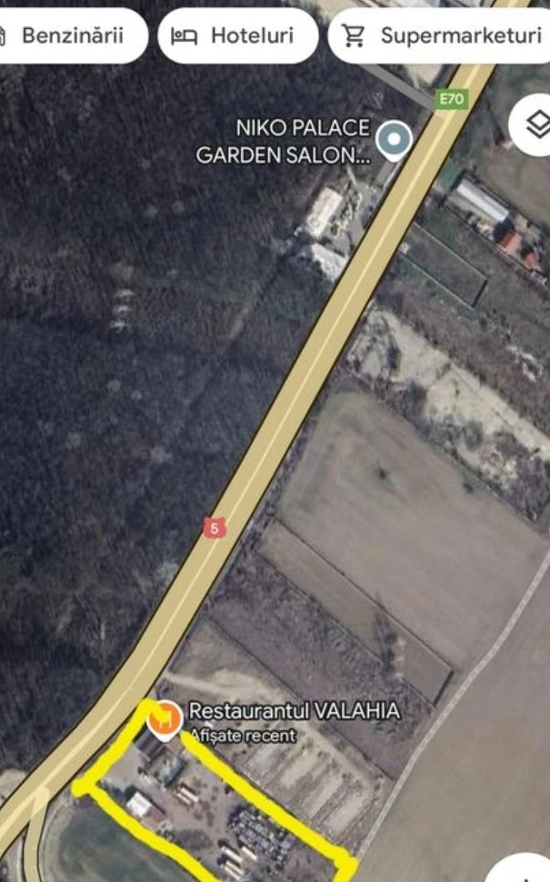 Teren intravilan Jilava, DN5 E70, 6.200 mp   acces București