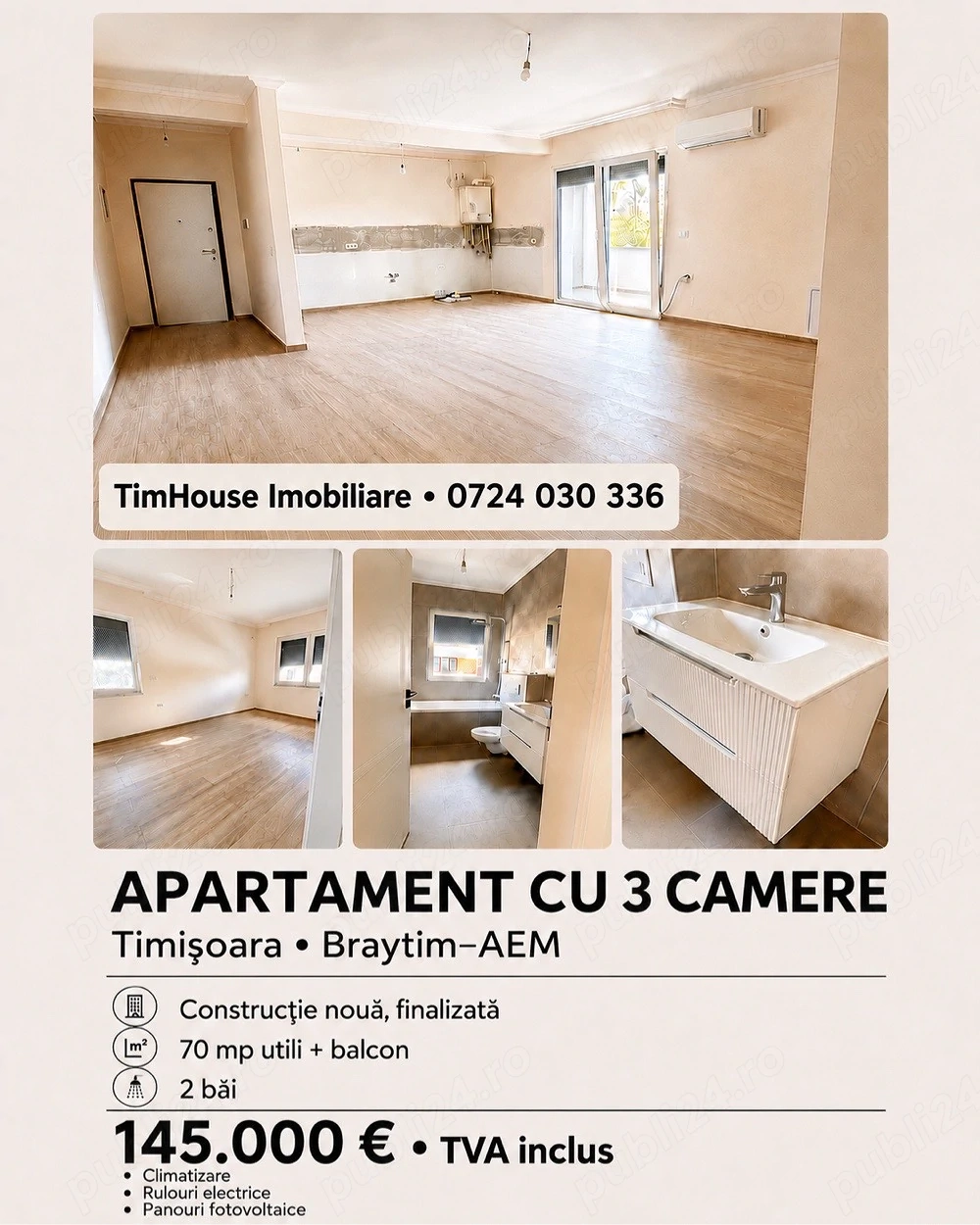 3 camere Braytim Aem Cf Timisoara 