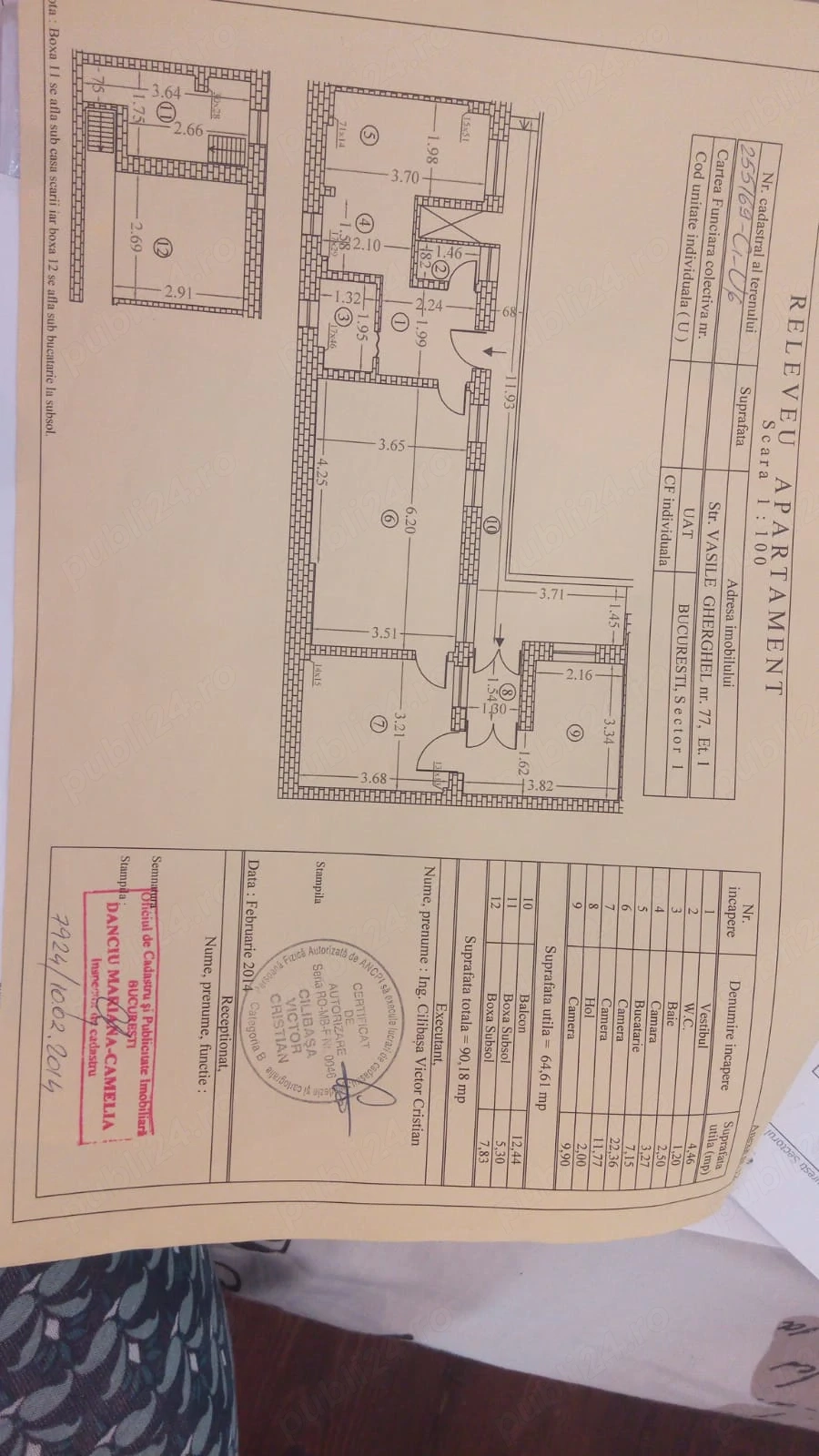 Schimb apartament 3 camere cu casă în București 
