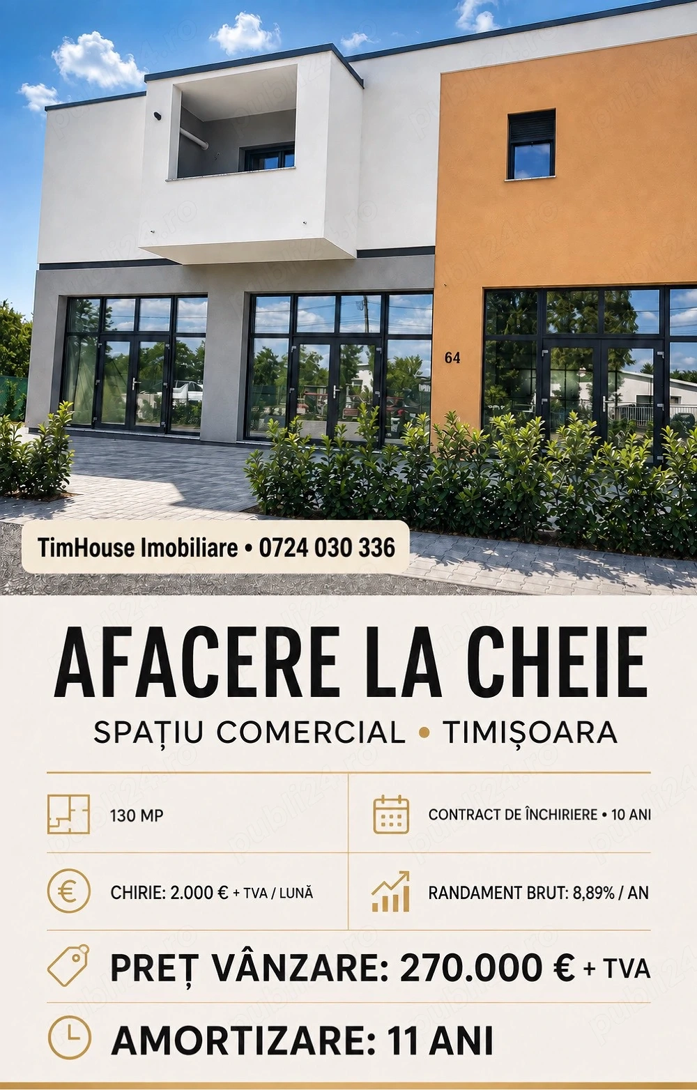 spatiu comercial Timisoara 