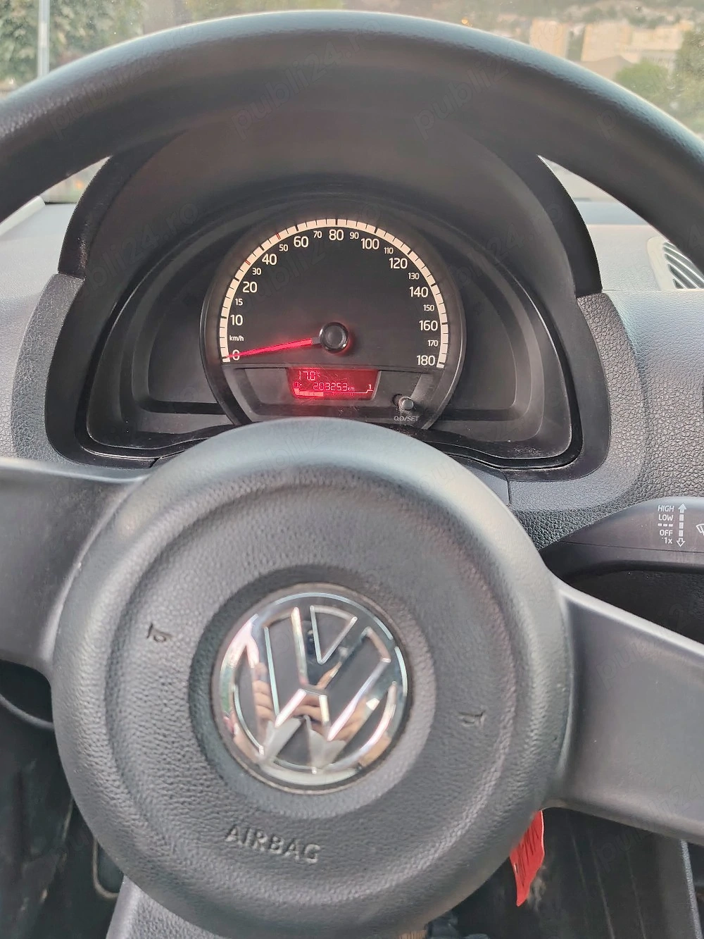 vand Volkswagen up 2012 MPI