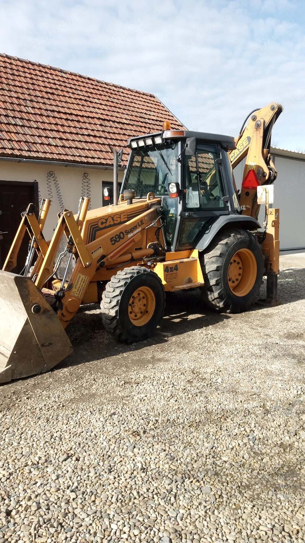 Buldoexcavator Case 580 SLE