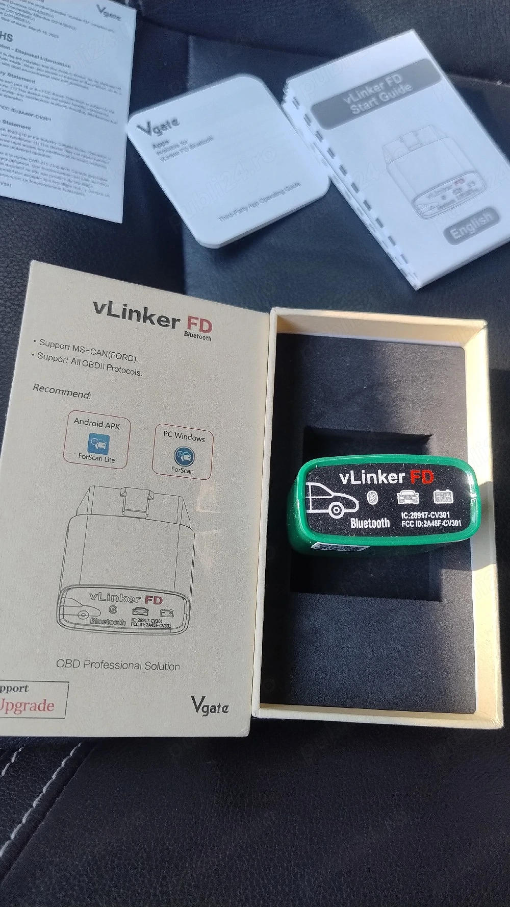 vLinker FD, bluetooth 