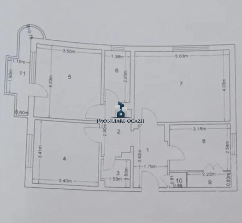Vanzare Apartament 3 Camere Decomandat Bld. Brancoveanu