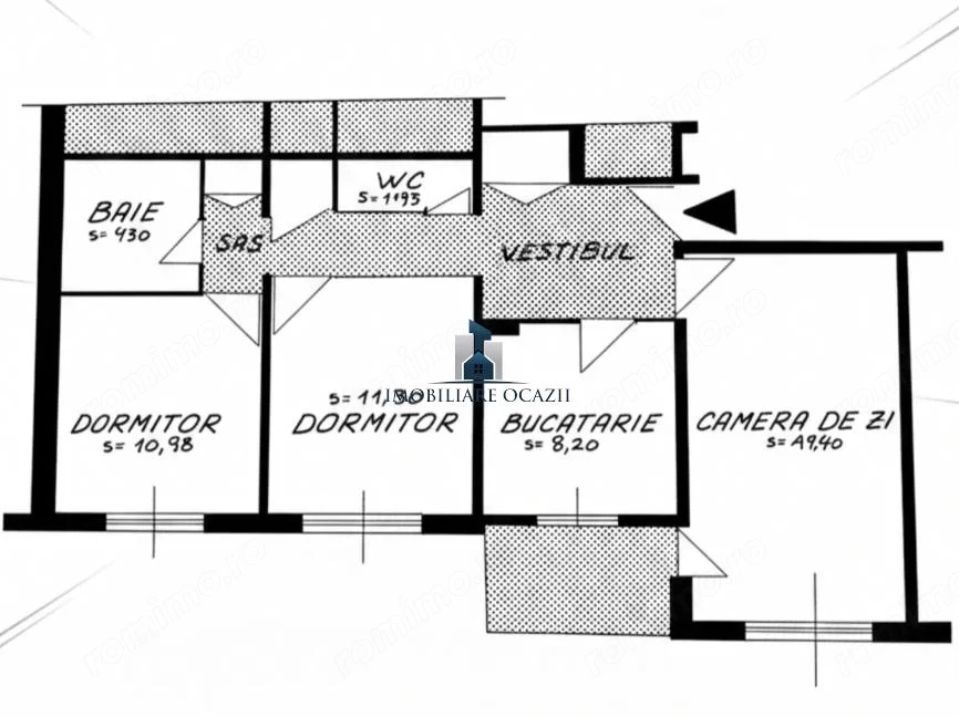 Vanzare Apartament 3 Camere Decomandat Piata Sudului