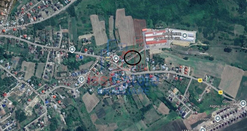 Miroslava  Balciu TEREN 1000mp (2x500mp) str asfaltata si toate utilitatile