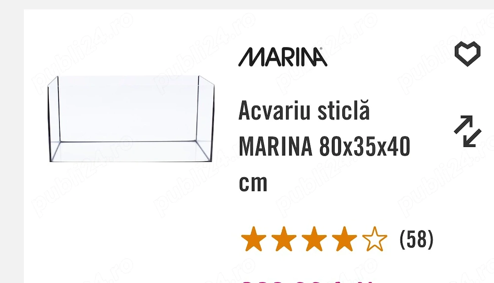 Vând acvariu ,stare perfecta