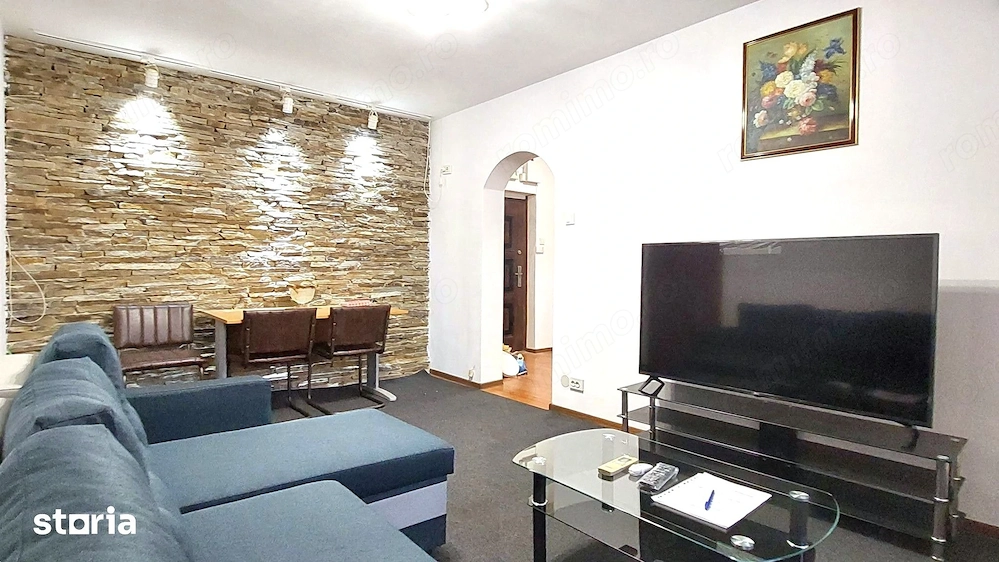  Închiriez Apartament cu 2 camere, 5 min metrou Titan, etaj 4, complet utilat