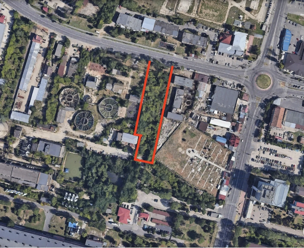 Teren Industrial 4200m Centura Targoviste Deschidere 36m la str Laminorului