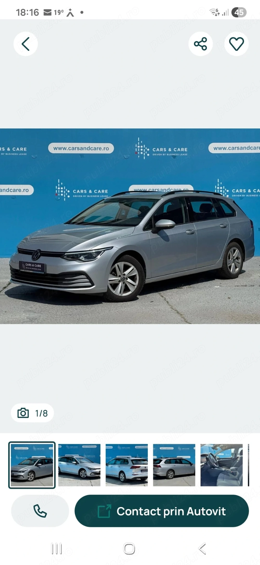 VW GOLF 8 hibrid
