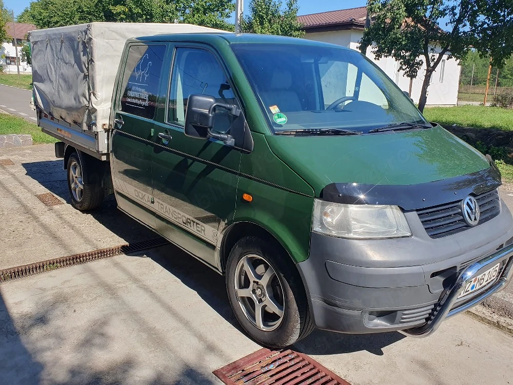 Vand VW T5 Doka TRACTIUNE 4X4 Aer conditionat Recent adus Germania Impecabila 