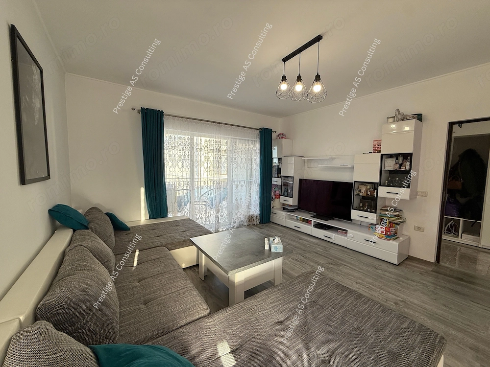 Apartament decomandat | 2 camere + Terasa de 12mp- Str. Bicaz-Giroc