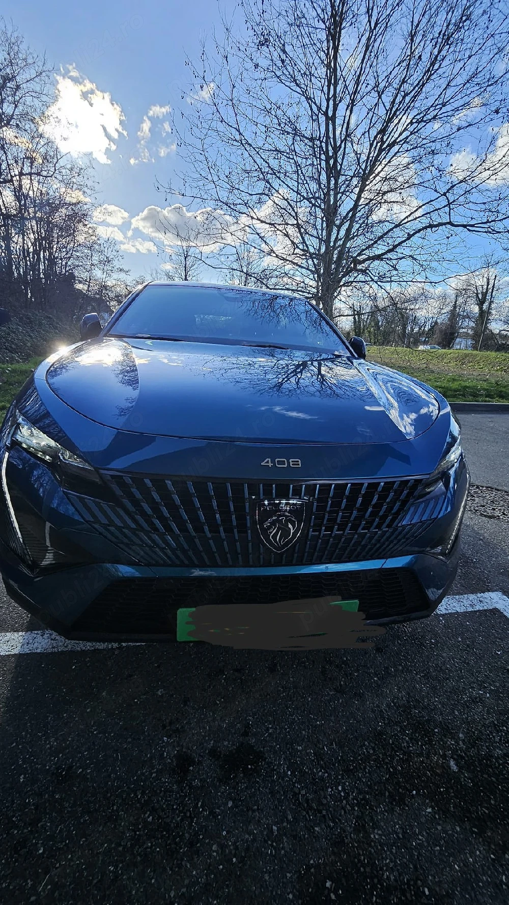 Peugeot 408GT Hybrid 136 CP e-DCS6 ,2025,rulaj15000km, Bleu Obssesion Alcantara-Garantie