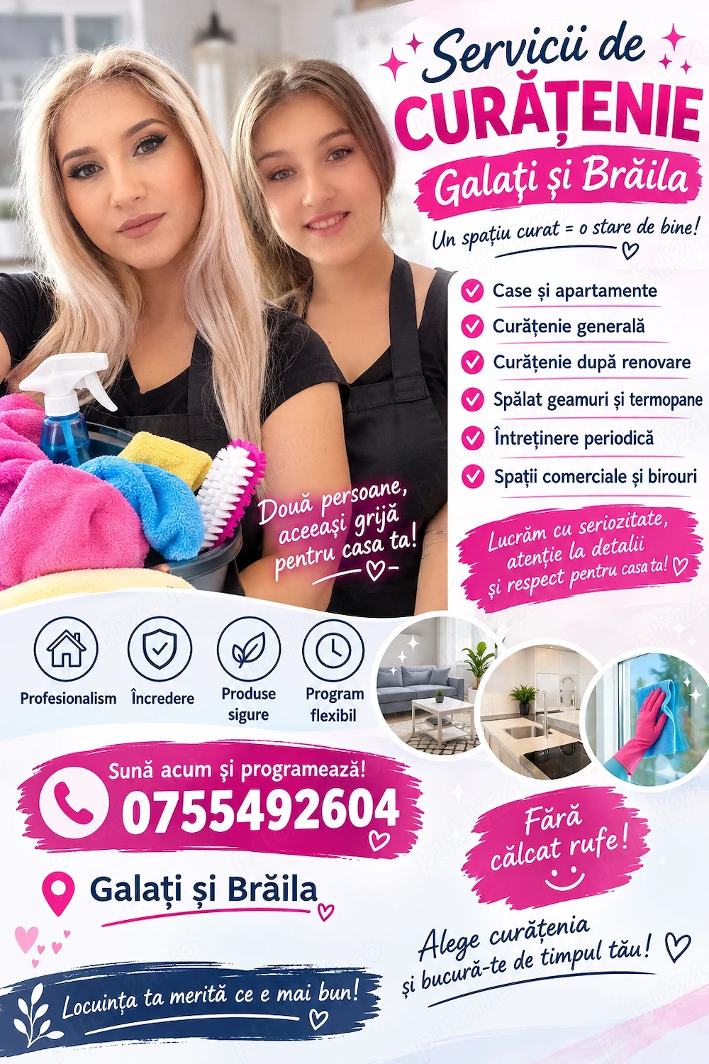 Oferim servicii de calitate 