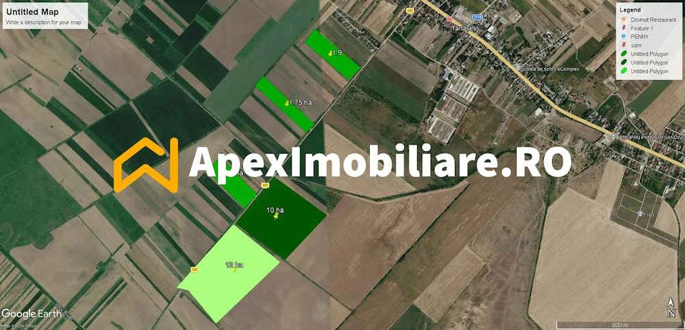 Terenuri de vanzare Intravilane Tartasesti | ApexImobiliare.ro