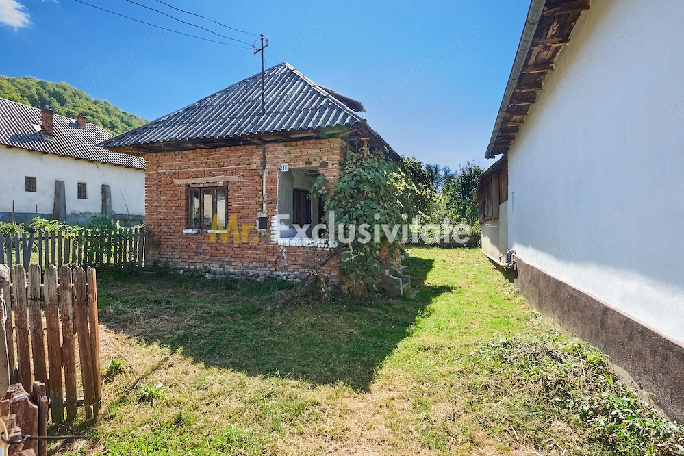 Casa cu teren de 1.200 mp si livada–Badesti, comuna Pietrosani, Arges