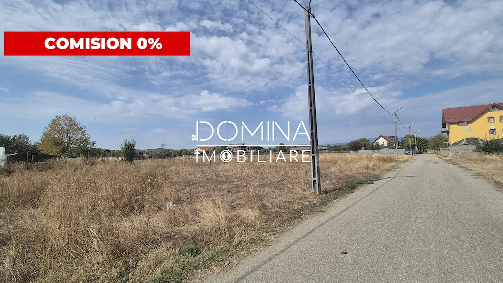 Vânzare teren extravilan 1.100 mp, strada Făgăraș, Târgu Jiu