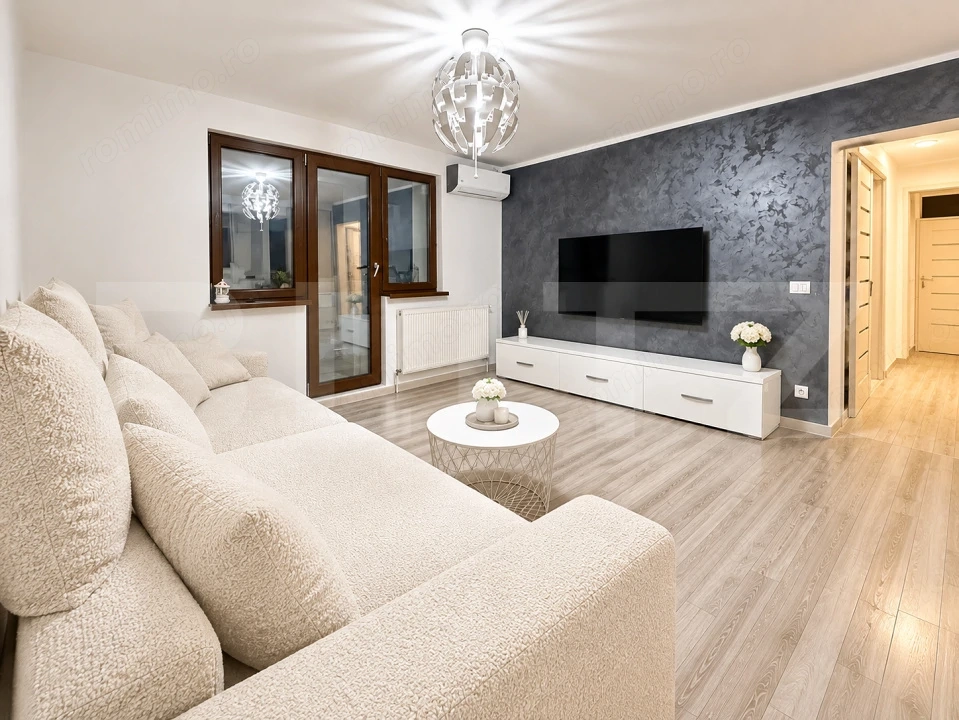 Apartament 3 camere, 63.43 mp, zona Puskin
