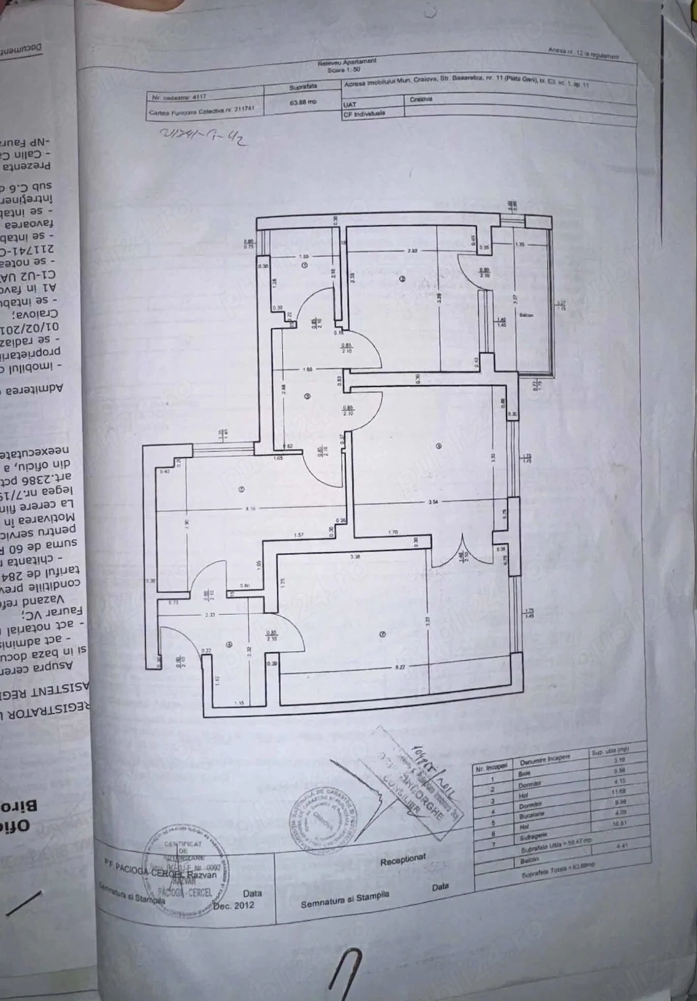 Apartament de vânzare Craiova, preț negociabil