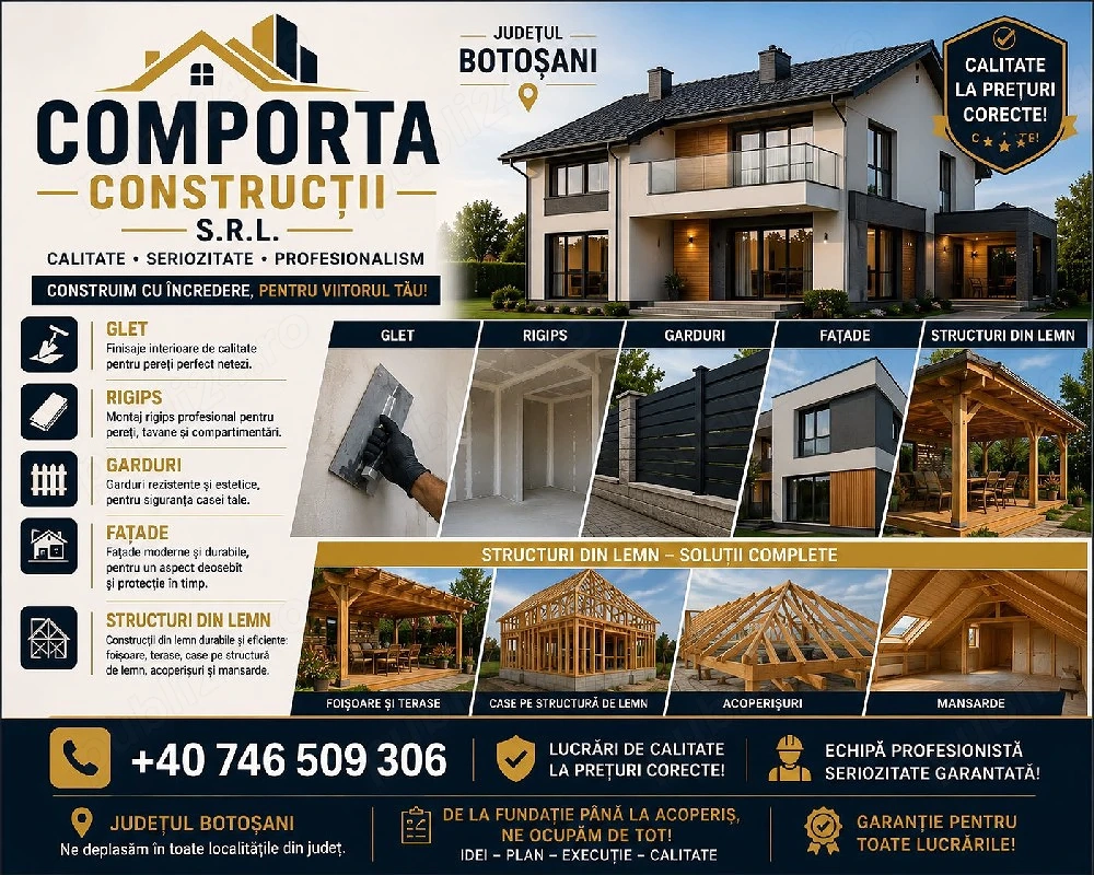 Construim reparăm,renovăm