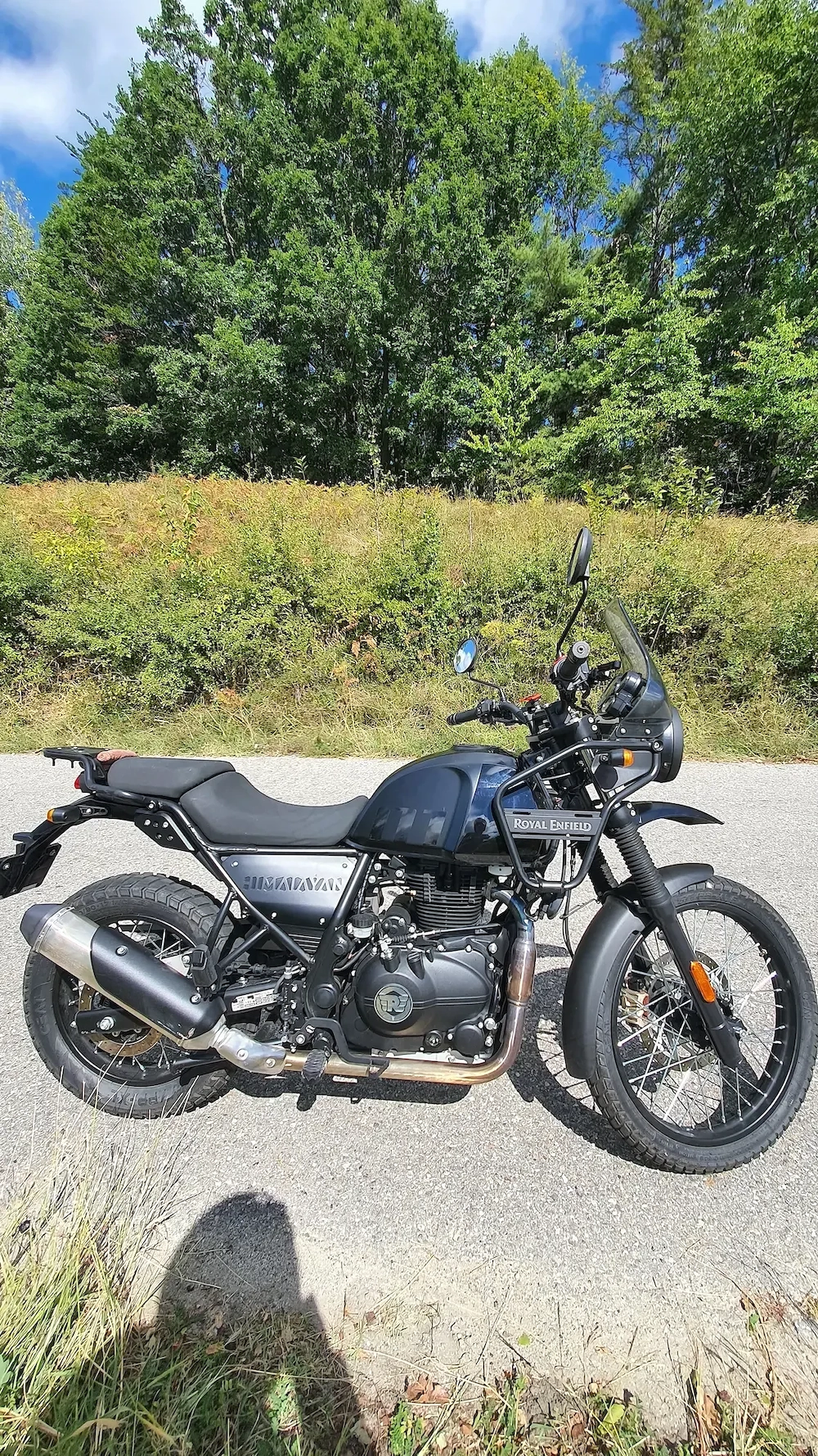 Royal Enfield Himalayan 411, 1500 km, 2024