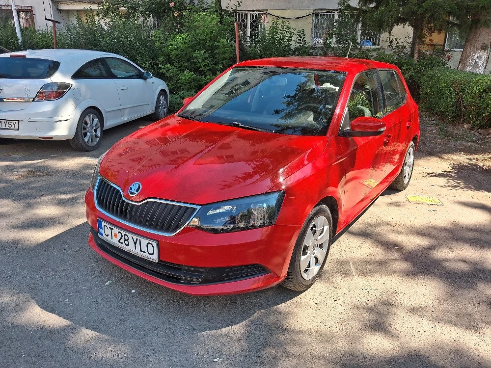 skoda fabia proprietar benzina km reali 74500 euro 6 an 2016