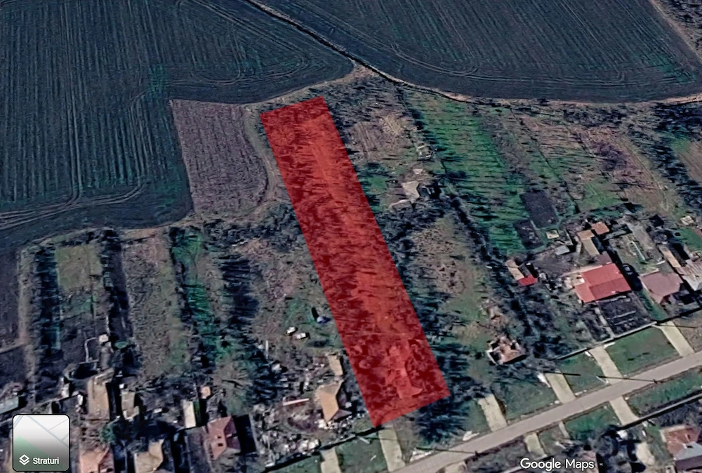 Teren intravilan 1.700 mp de vânzare   răsuceni, giurgiu   proprietar   acte în regulă