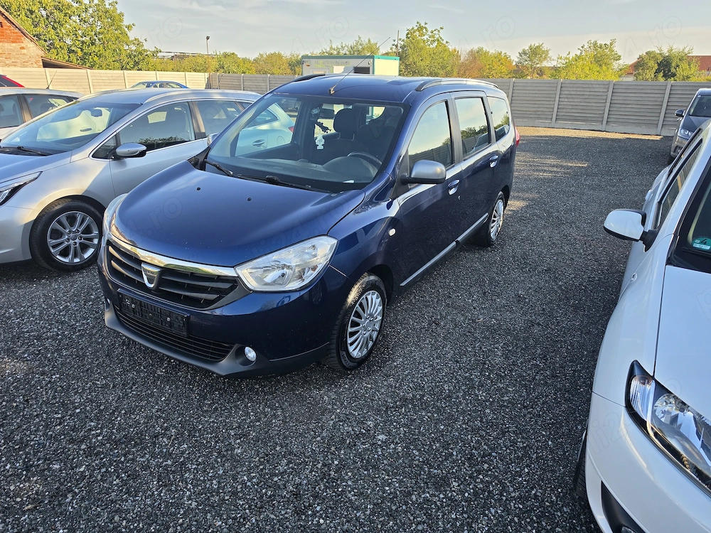 Dacia Lodgy 1.5DCI an 2015, 7 LOCURI, Posibil RATE si Garantie