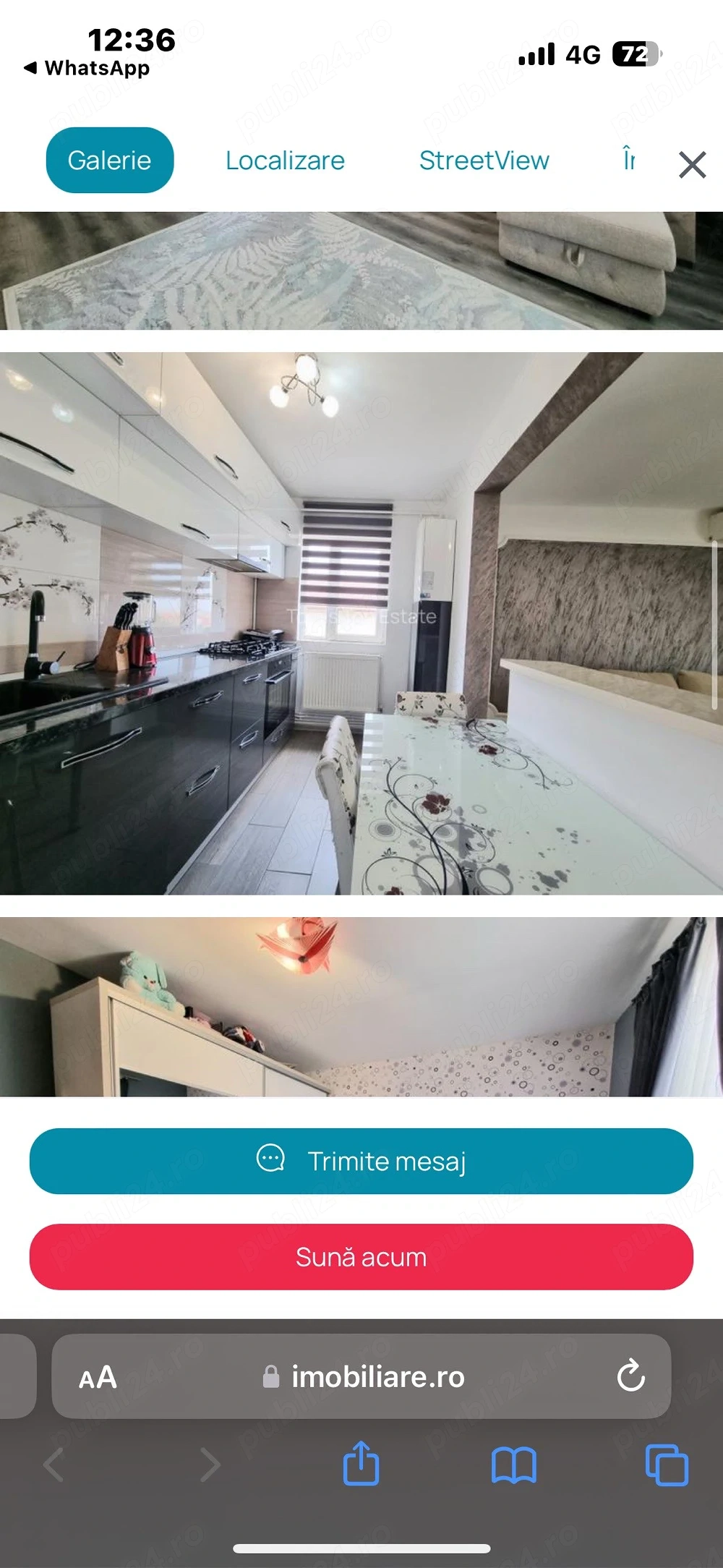 Apartament cu 2 camere de vanzare 