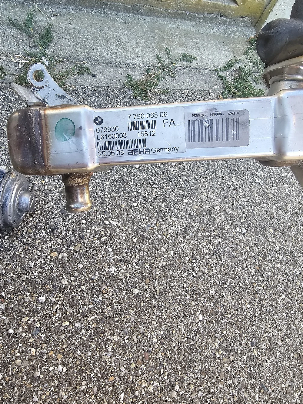 Răcitor gaze+egr bmw E60