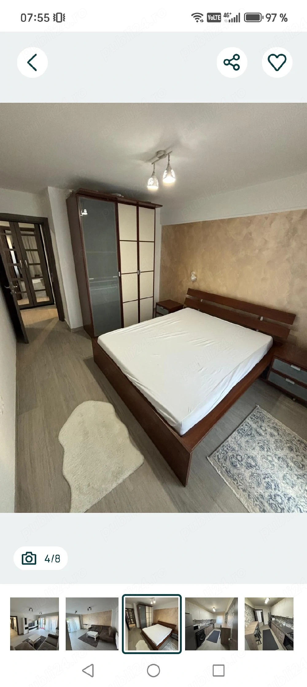 Închiriez apartament 2 camere micro 3 